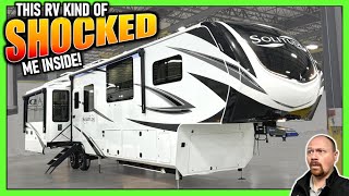 Refreshingly NEW TAKE on Luxury Mid Bunk Fifth Wheels! 2025 Solitude 388MBS by Grand Design RV