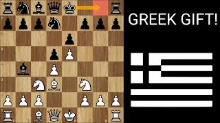 Castling into the Greek Gift | PUNISHING OPENING MISTAKES