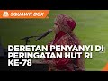 Deretan Penyanyi Ramaikan Upacara Hut-78 Ri di Istana Merdeka