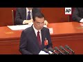 chinese premier li on