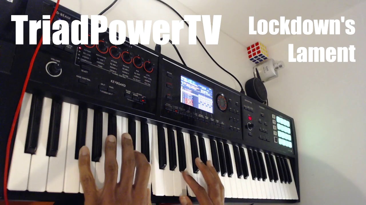 Lockdown S Lament Interlude Smooth Piano Jam On The Roland Fa 06