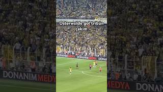 Fenerbahçe - Lille gol tribün çekim (maç vlog kanalda) #fenerbahçe #gol #futbol