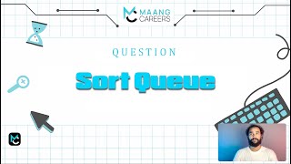 Queues – Sort a Queue | Data Structures in Telugu | C++ Java Python 🔥