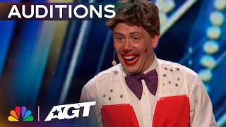 Simon Cowell faces his biggest fear: Papayaso | Auditions | AGT 2023