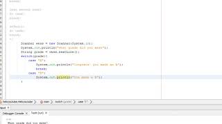 Java for absolute beginners # 10 - Switch Statement
