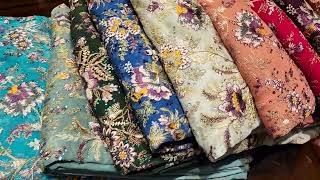 PURNIMA SAREE puja damaka offer price Pakistani Barish party dress collection...