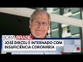 Ex-ministro José Dirceu é internado em SP | Bora Brasil