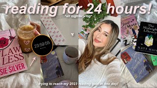 READING FOR 24 HOURS🎀: 4 books in one day, all nighter, & new recommendations!