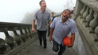 Detlef Schrempf and Muggsy Bogues Explore Rio de Janeiro