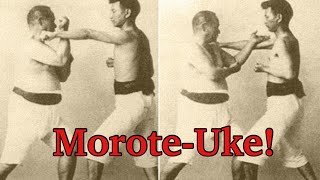 Morote-Uke used in different styles. @davidskaratetips.7306