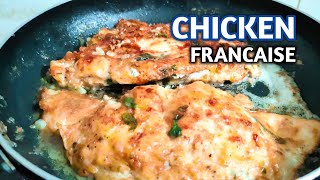 Chicken Francaise Recipe || How to make Quick and easy Chicken Francese || Khushi in Kitchen ||