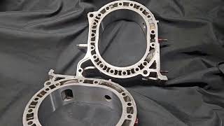 Rotary failure - Epoxy Failure on a 13b Semi P Port _ water leak and bad parts - KMR Rotary