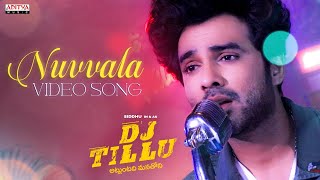 #Nuvvala Video Song | DJTillu | Siddhu, Neha Shetty | Vimal Krishna | Sri Charan Pakala