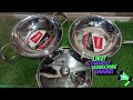 impex stainless steel tri ply 2 pcs set unboxing impex stainless steel set