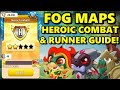 HEROIC COMBAT,  Fog Island & Runner Guides! How to Get an E4/E5 TELEKINETIC DRAGON F2P! - DC #261