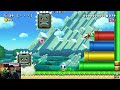 this 20 second level took me over 2 hours — mario maker 2 super expert no skips