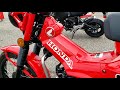 2021 honda trail 125 ct125 walkaround 125cc minimoto motorcycle