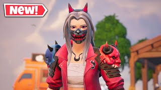 NEW HARUKA OF THE MASKS Skin Gameplay In Fortnite! (February Crew Pack 2025)