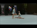 volonté acrogym meppel landelijke finale 2017 cécile en kirsten