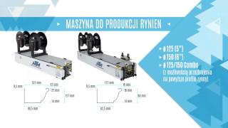 Maszyna do Produkcji Rynien Metalowych Ciągłych bez Łączeń - Rynni.pl