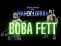 SIDESHOW COLLECTIBLES Star Wars The Mandalorian Premium Format Boba Fett Limited Edition Statue