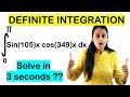 DEFINITE INTEGRATION AMAZING SHORTCUT //NDA/BITSAT/CETs/JEE/COMEDK/MBA/GRE/BANKING TRICK