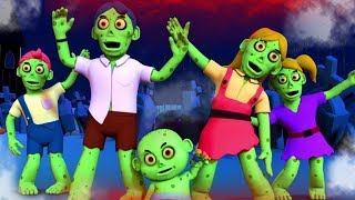 Zombie Finger Family | Nursery Rhymes And Baby Songs | Halloween Songs For Kids