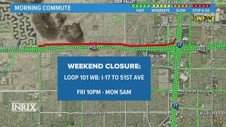 3 weekend road closures in the Valley you need to know about