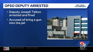 Orleans Parish Sheriff's Office deputy accused of bringing gun into jail