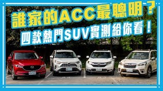 誰家的ACC最聰明？ 四款熱門SUV實測給你看！【Mobile01 小惡魔動力研究室】