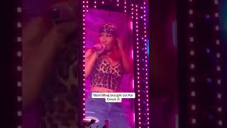 Nicki Minaj brings Kai Cenat out at her Brooklyn show