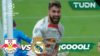 ¡Sorprenden al Madrid! ¡Golazo! | RB Leipzig 1-0 Real Madrid | UEFA Champions League 22/23-J5 | TUDN