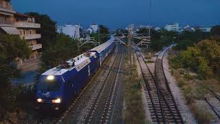 [4Κ] Siemens HellasSprinter approaches Larissa Station as IC 63 (24/8/2022)