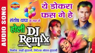 YE DOKRA FAS GE HE - ये डोकरा फास गे हे - CG Song - Santosh Thapa - D.J. Remix - Faag Geet