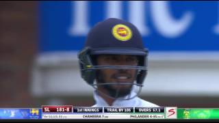 South Africa vs Sri Lanka - 1st Test - Day 3 -   Dhananjaya de Silva Wicket