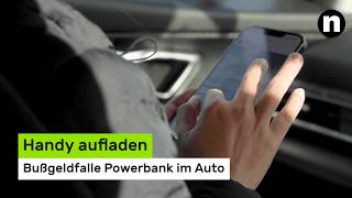 Handy aufladen: Bußgeldfalle Powerbank im Auto - ist das erlaubt?