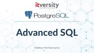 Mastering SQL - PostgreSQL: Advanced SQL - Analytic Functions - Filtering