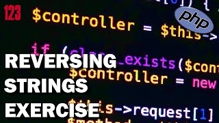 PHP: How to reverse string