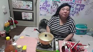 복부인  김치찌개 호박전 왕소세지 쿡방 요리 먹방 mukbang