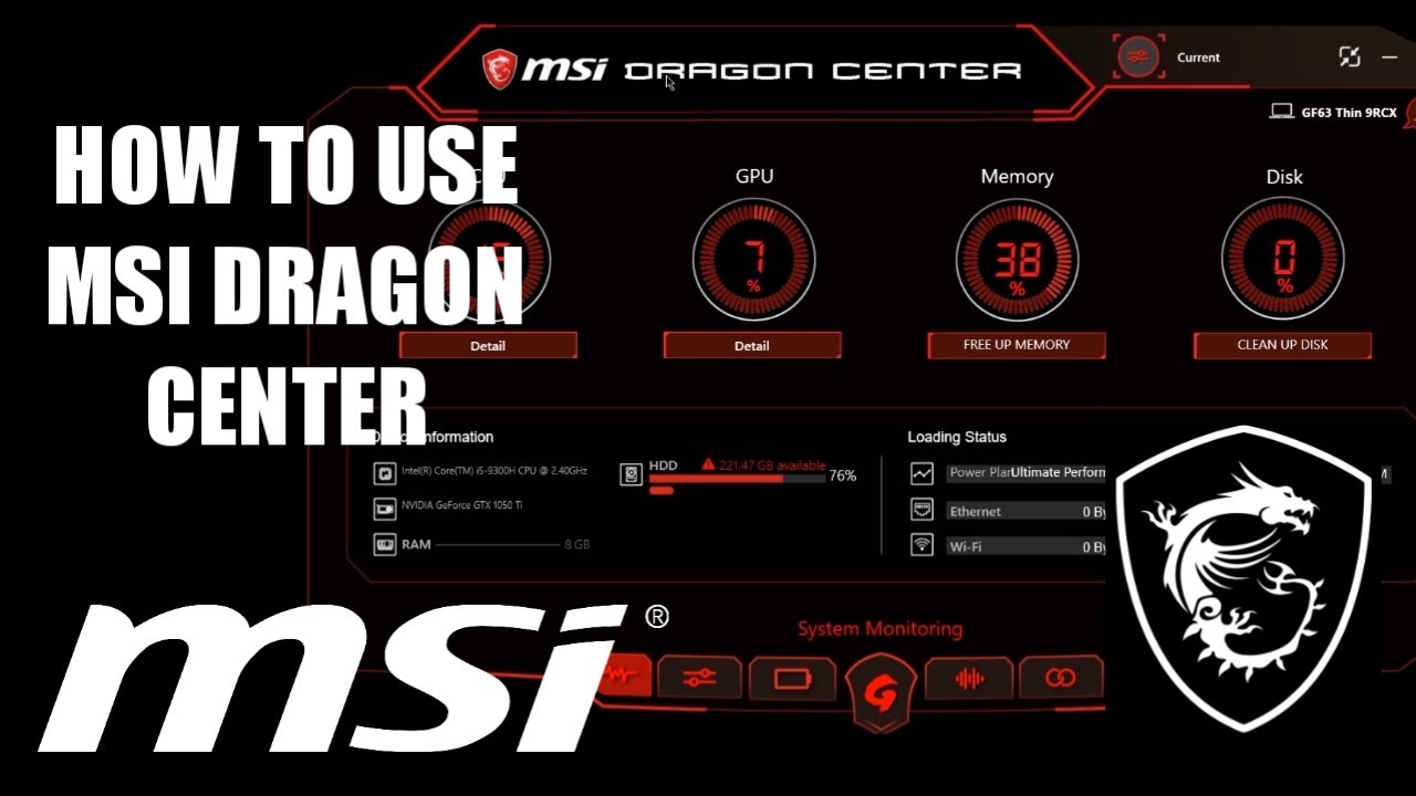 Msi центр