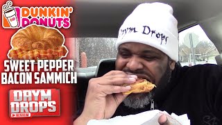 Dunkin' Donuts Sweet Pepper Bacon Sammich'