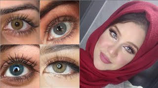 عدساتي الطبيعيه المفضلة 🔥😍 | ريفيو عدسات ناتشورال طبيعيه جدااا لا تحتاج لمكياج كلكم سألتوني عنها