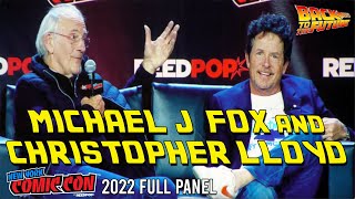 Michael J Fox & Christopher Lloyd at New York Comic Con 2022 - FULL Panel Discussion w/ DJ Elliot
