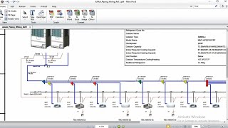 Vrf system complete designing using toshiba software and excel sheet, vrv system design