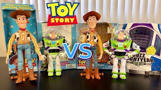 1995 Woody and Buzz Lightyear vs 2009 Woody and Buzz Lightyear
