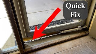 How to Fix a Storm Door That Won't Shut - Adjust door closer