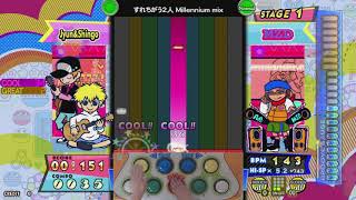 [POP'N MUSIC] ボーナストラックREMIX - すれちがう二人 Millennium mix (N)