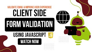 Client-Side Form Validation With Javascript & HTML - Ep6
