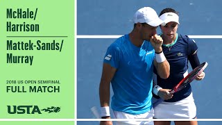 McHale/Harrison vs Mattek-Sands/Murray Full Match | 2018 US Open Semifinal