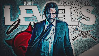 John Wick 4 Edit | Ft Levels 4K HD | Levels Song @SidhuMooseWalaOfficial@official07sahil #edit #johnwick